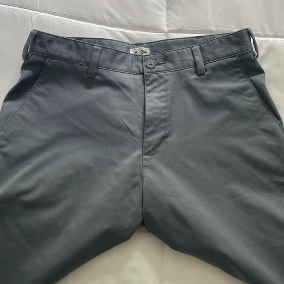 Adidas Golf • Gray Water-Repellent 4-Way Stretch Tapered Pants Size 30x32 - Picture 6 of 8
